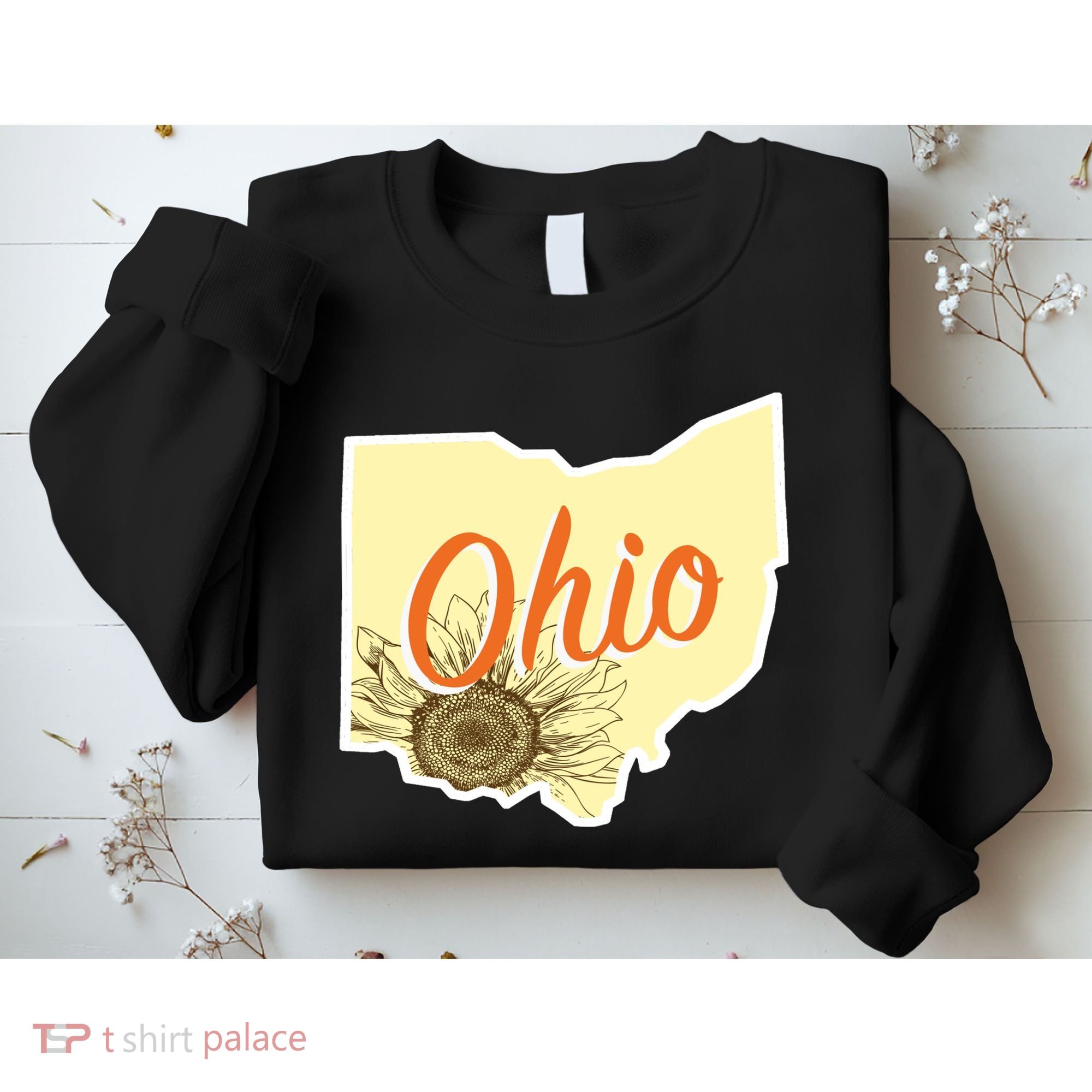 Ohio Floral Cute Flower Sweatshirt