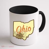 Ohio Floral Cute Flower Coffee Mug thumb 1