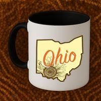 Ohio Floral Cute Flower Coffee Mug thumb 2