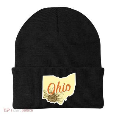 Ohio Floral Cute Flower Beanie