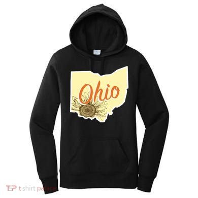 Ohio Floral Cute Flower Women's Hoodie