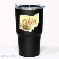 Ohio Floral Cute Flower Tumbler thumb 0