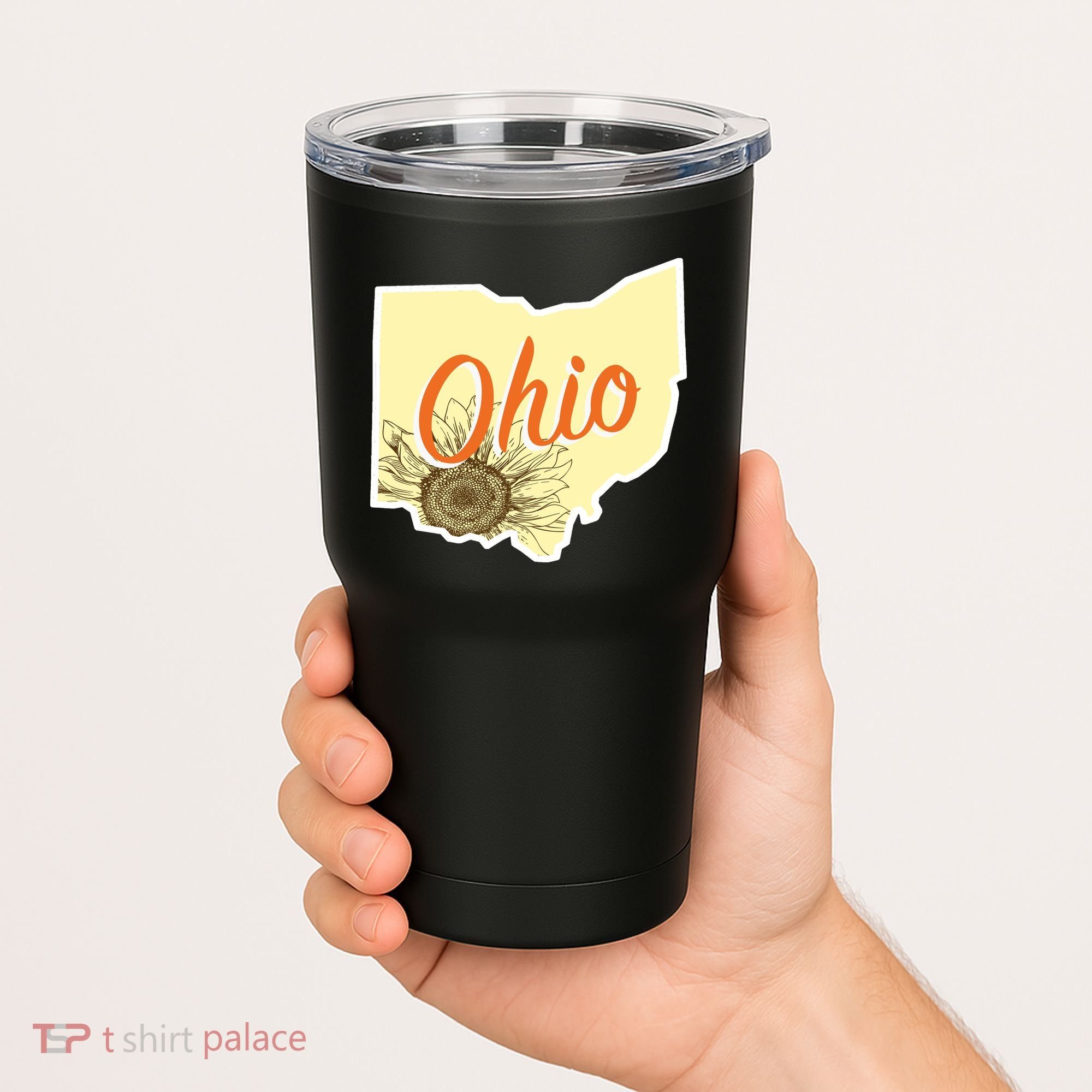 Ohio Floral Cute Flower Tumbler
