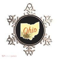 Ohio Floral Cute Flower Ornament thumb 0