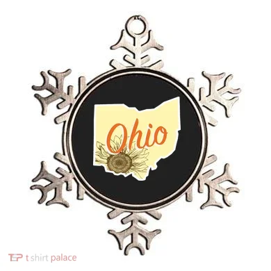 Ohio Floral Cute Flower Ornament