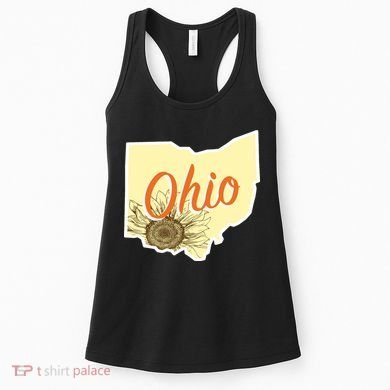 Ohio Floral Cute Flower Women's Tank Top