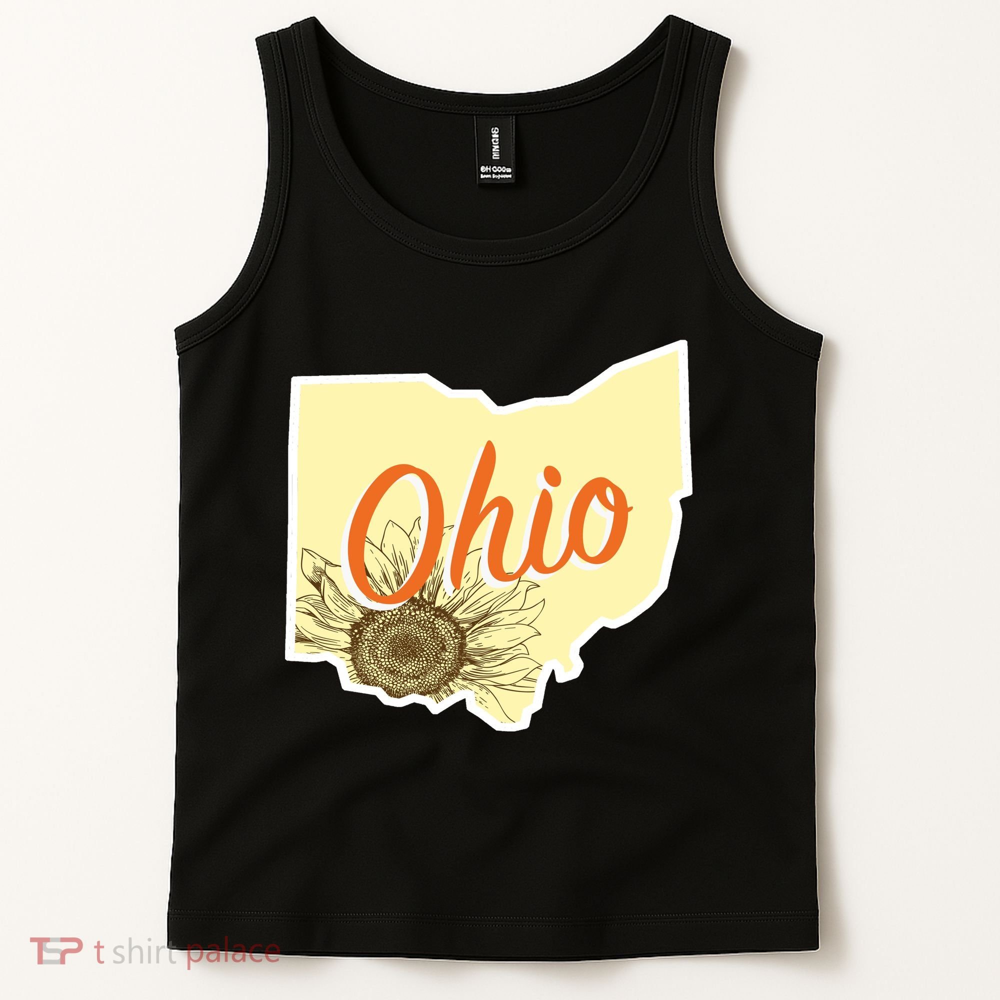 Ohio Floral Cute Flower Tank Top