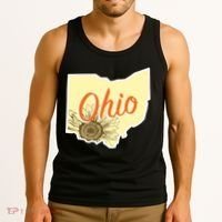 Ohio Floral Cute Flower Tank Top thumb 3