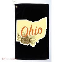 Ohio Floral Cute Flower Golf Towel thumb 0