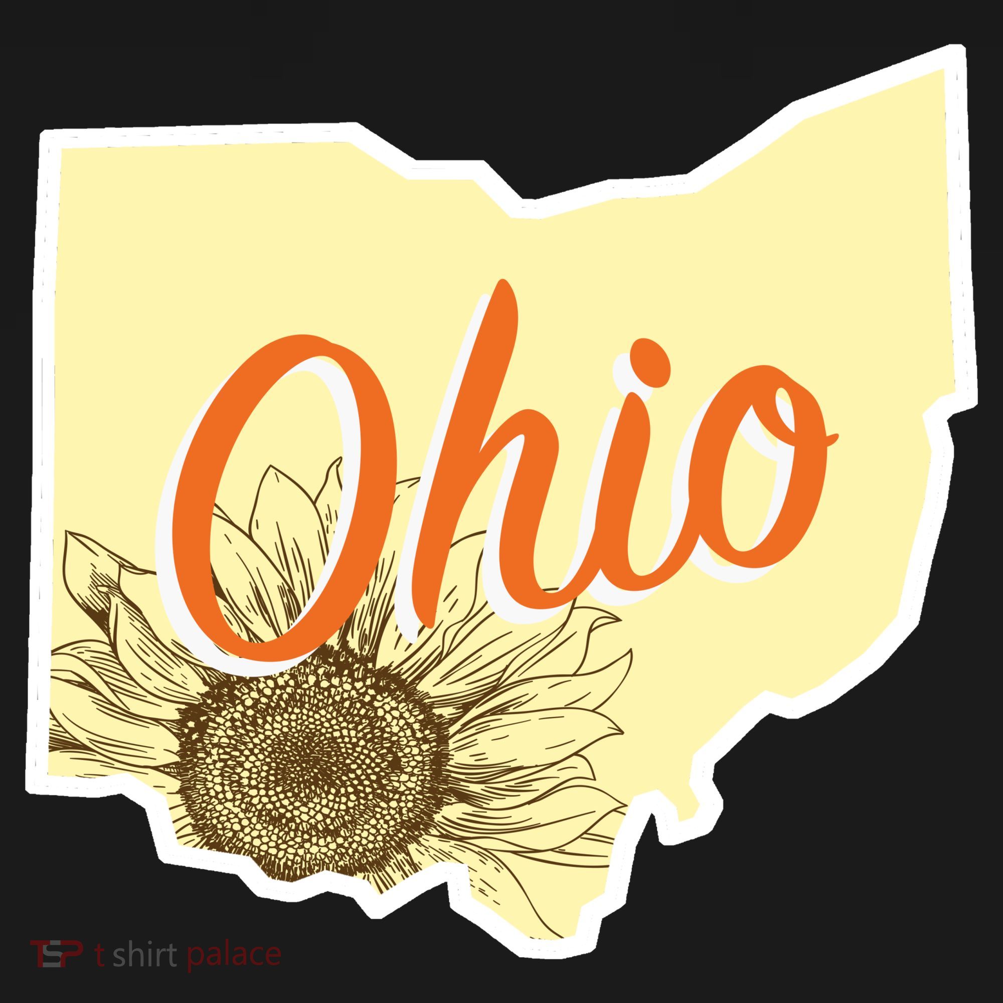 Ohio Floral Cute Flower Kids Sweatshirt