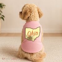 Ohio Floral Cute Flower Doggie Tank thumb 2