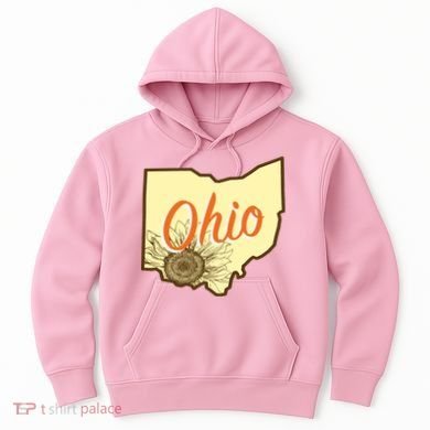 Ohio Floral Cute Flower Hoodie