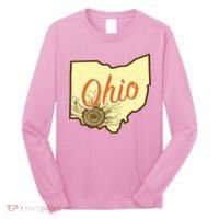 Ohio Floral Cute Flower Long Sleeve Shirt thumb 0