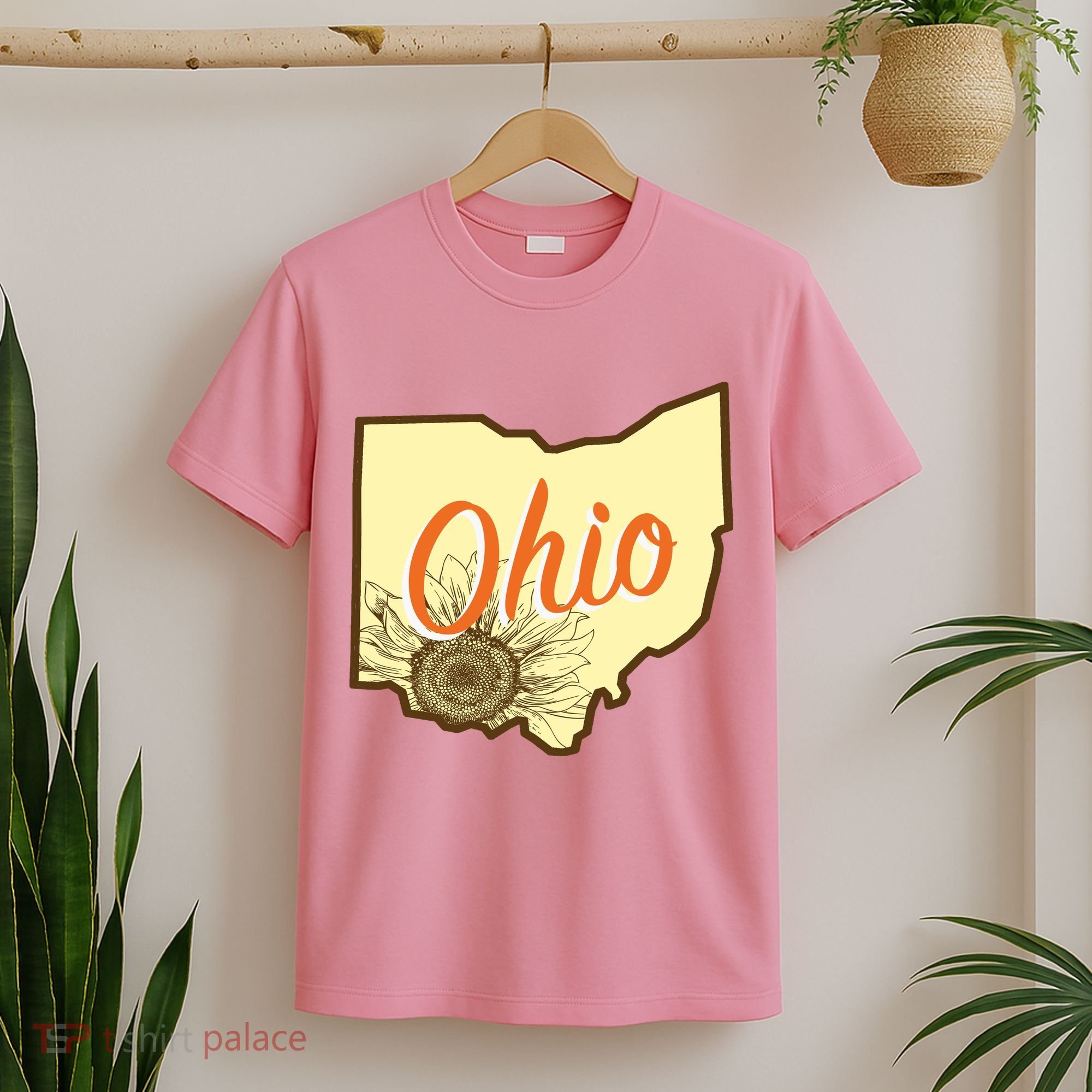Ohio Floral Cute Flower T-Shirt