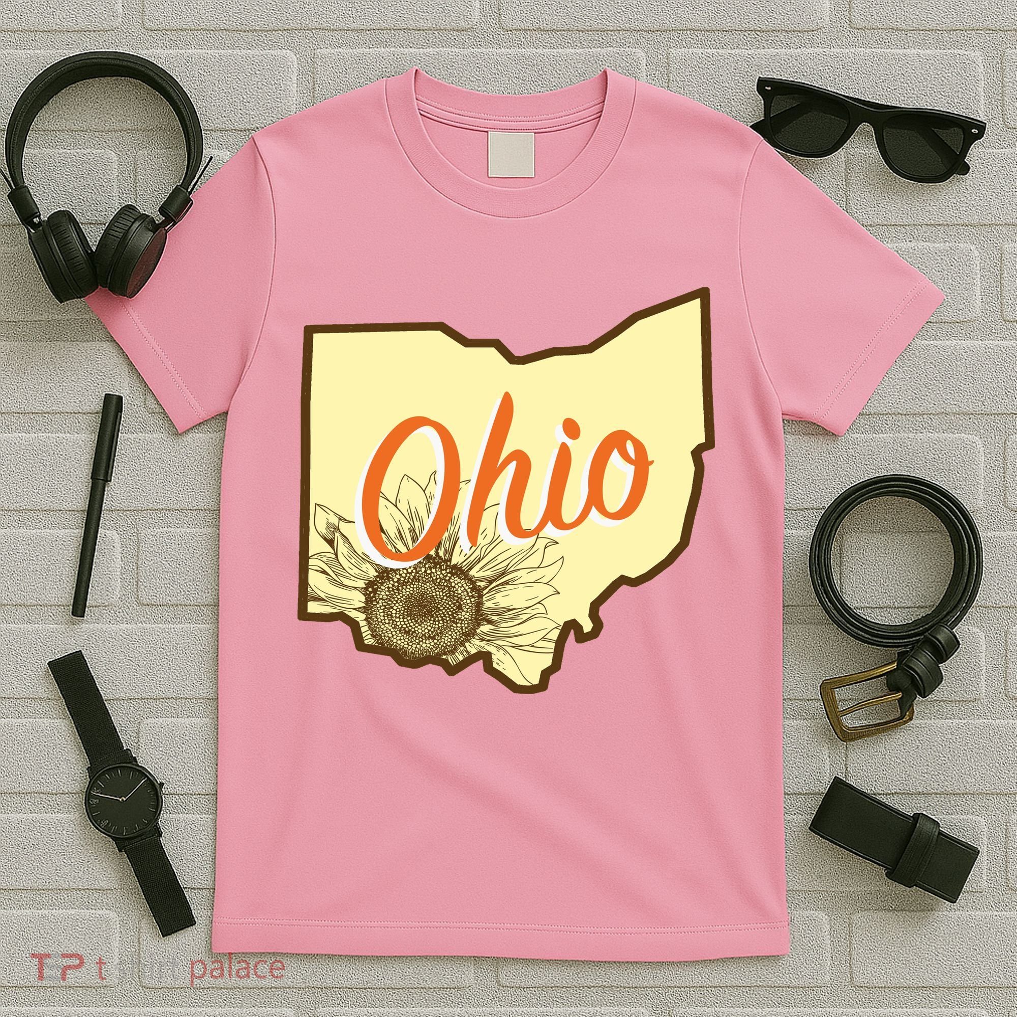 Ohio Floral Cute Flower T-Shirt