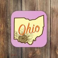 Ohio Floral Cute Flower Coaster thumb 0