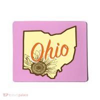 Ohio Floral Cute Flower Mousepad thumb 0