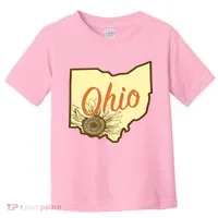 Ohio Floral Cute Flower Toddler T-Shirt thumb 0