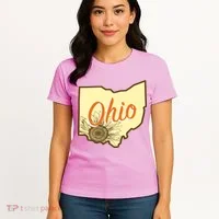 Ohio Floral Cute Flower Women's T-Shirt thumb 4