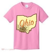 Ohio Floral Cute Flower Kids T-Shirt thumb 0