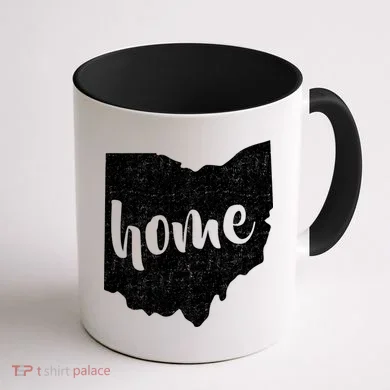 Ohio Home State Coffee Mug back