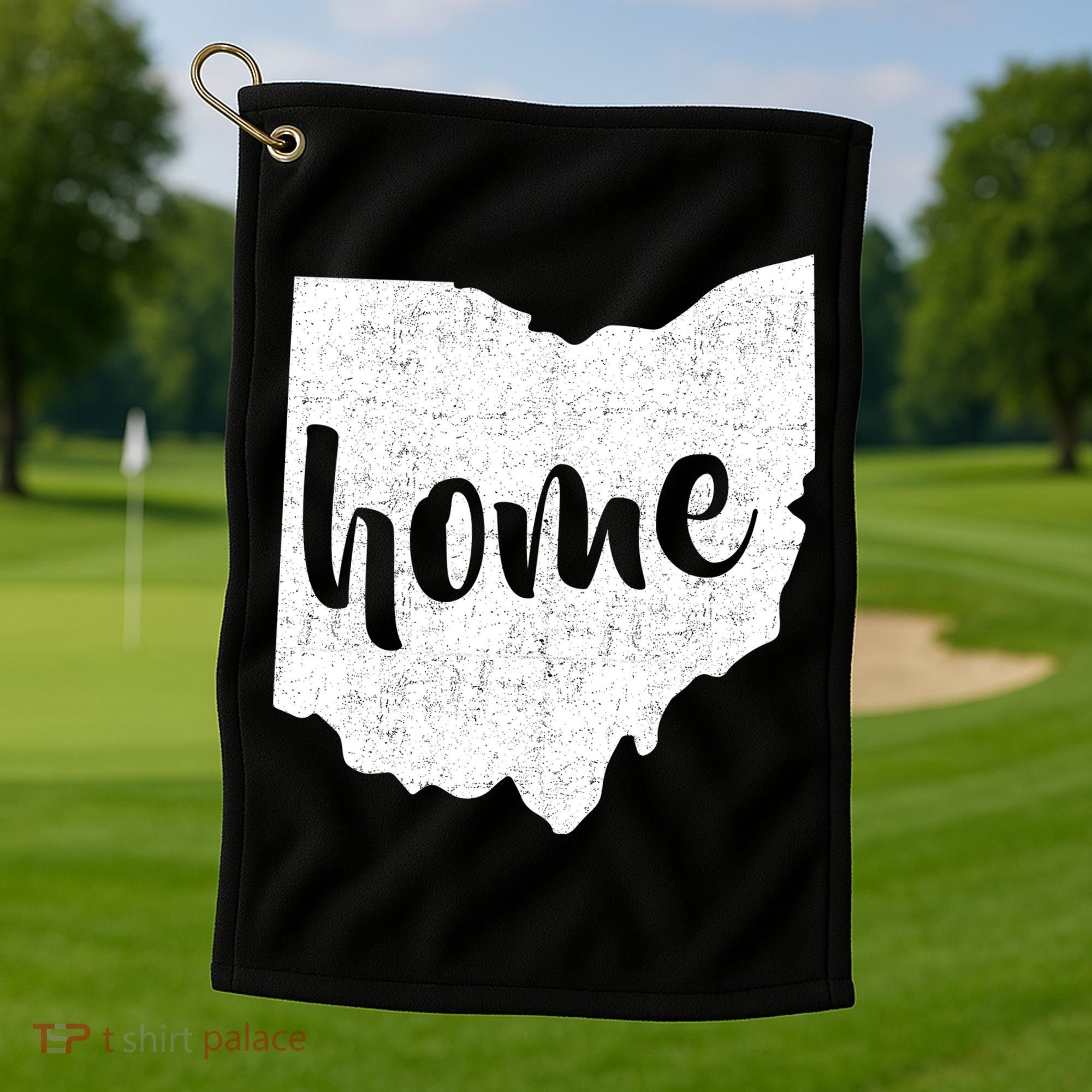 Ohio Home State Golf Towel