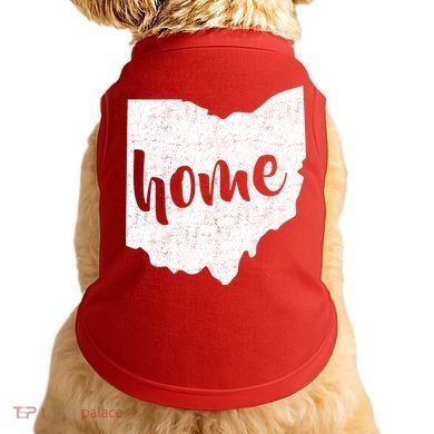 Ohio Home State Doggie Tank