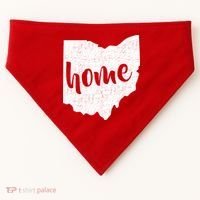 Ohio Home State USA-Made Doggie Bandana thumb 0