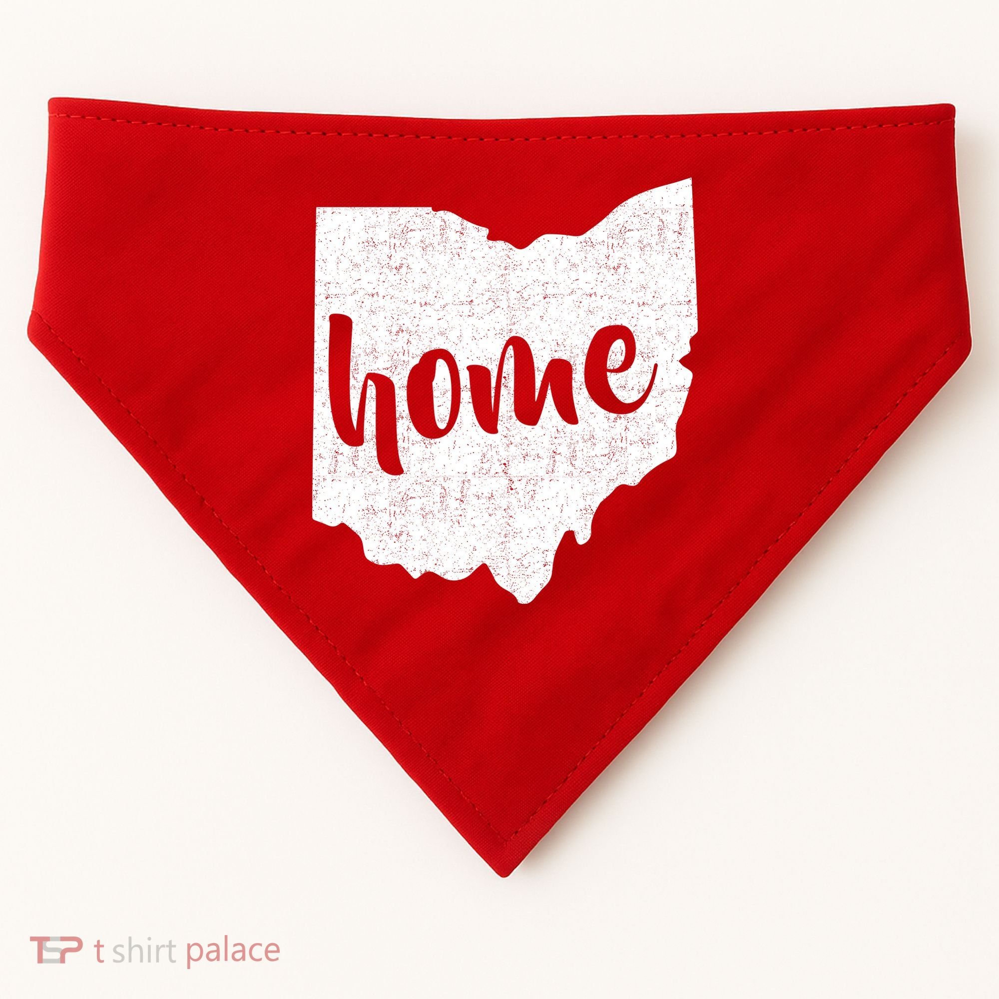 Ohio Home State USA-Made Doggie Bandana