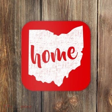 Ohio Home State Coaster