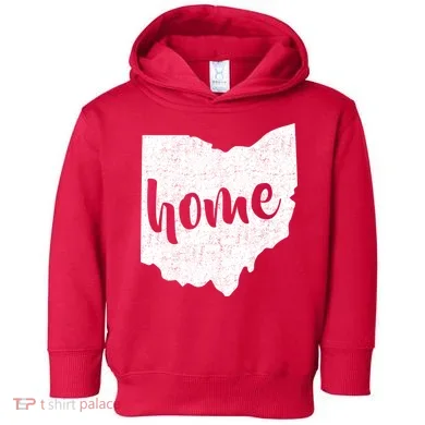 Ohio Home State Toddler Hoodie