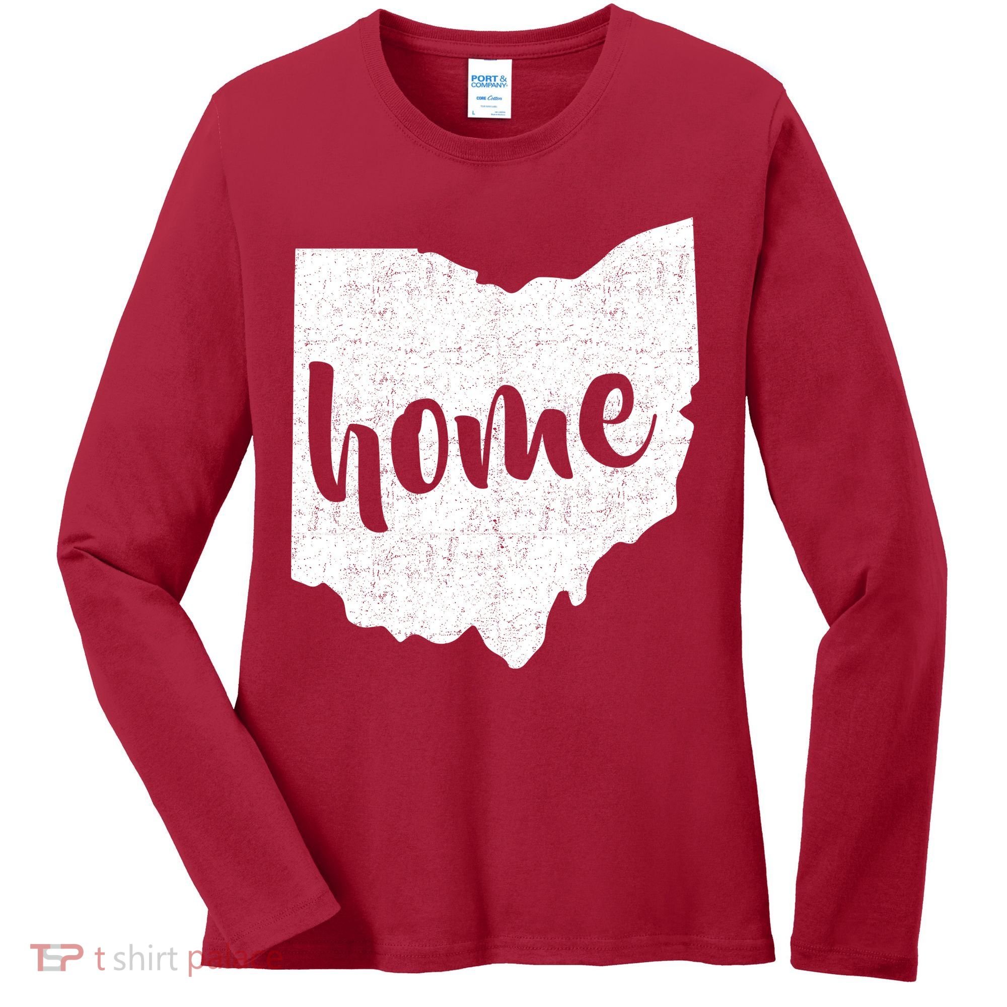 Ohio Home State Women's Long Sleeve Shirt