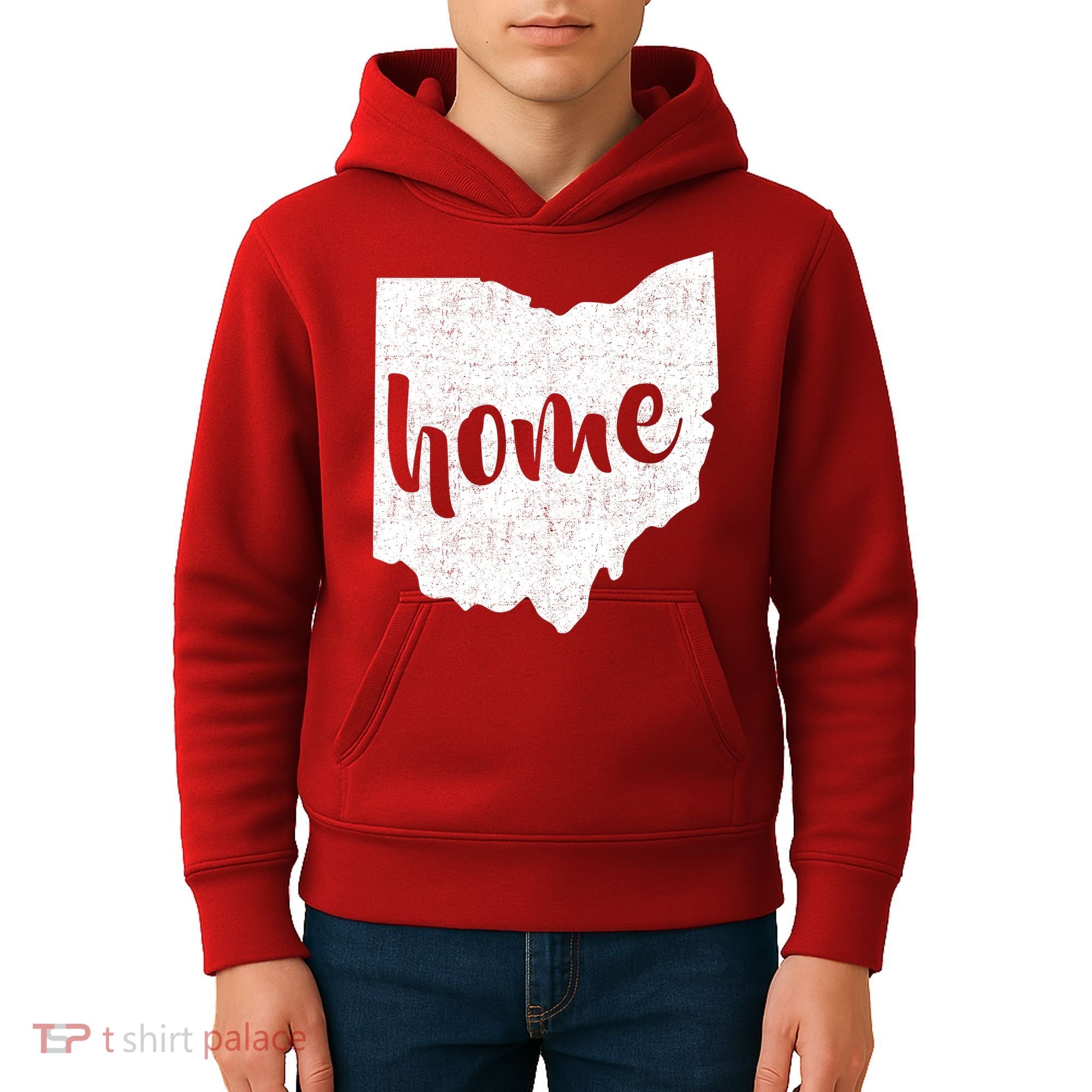 Ohio Home State Kids Hoodie