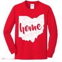 Ohio Home State Kids Long Sleeve Shirt thumb 0