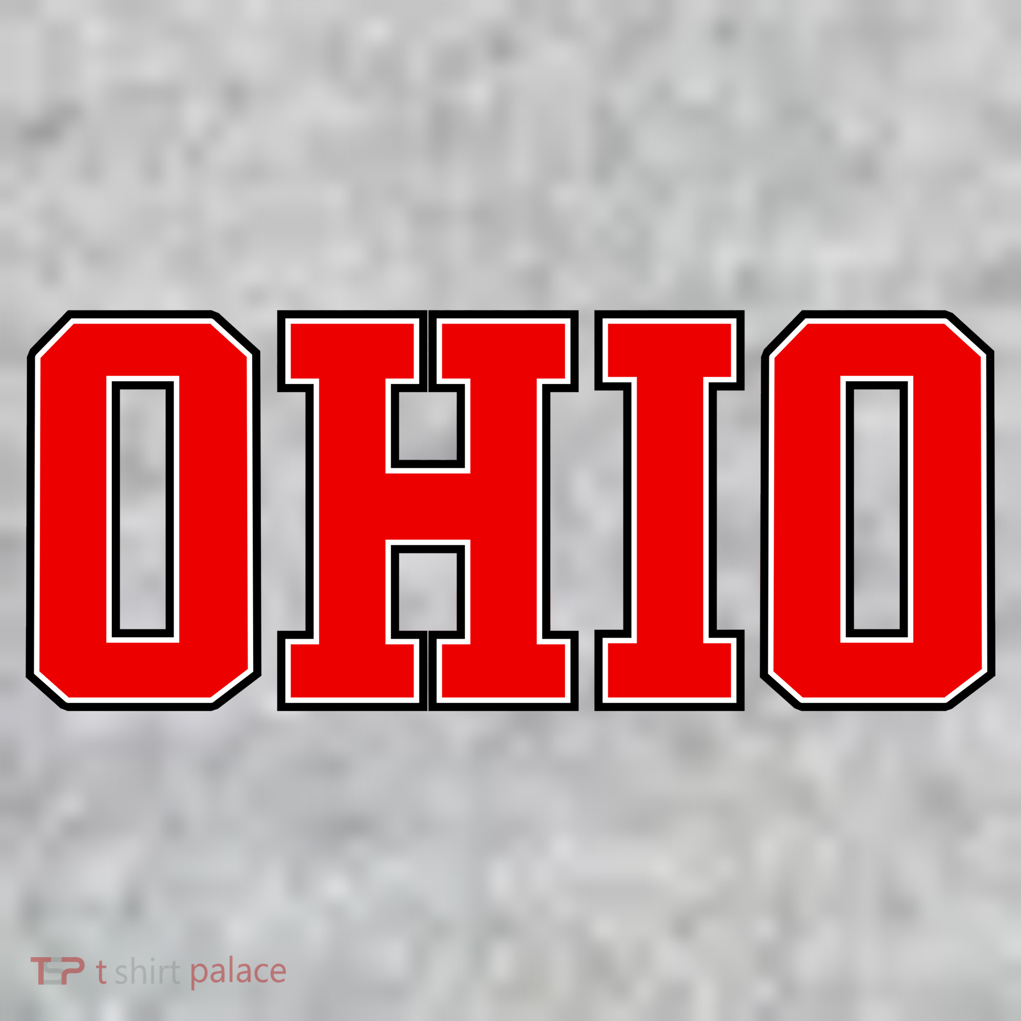 Ohio Jersey Block Logo The Baniff Cuffed Pom Beanie