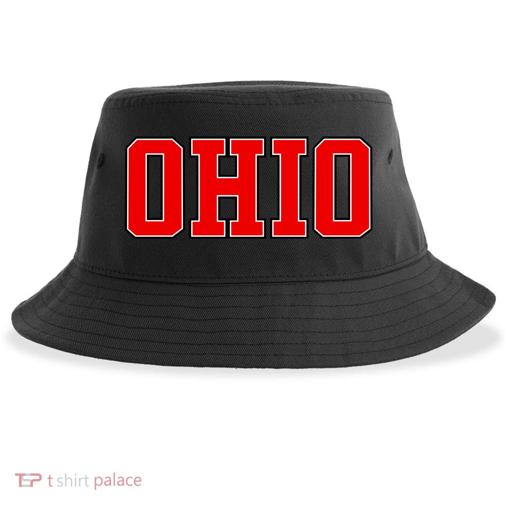 Ohio Jersey Block Logo Sustainable Bucket Hat