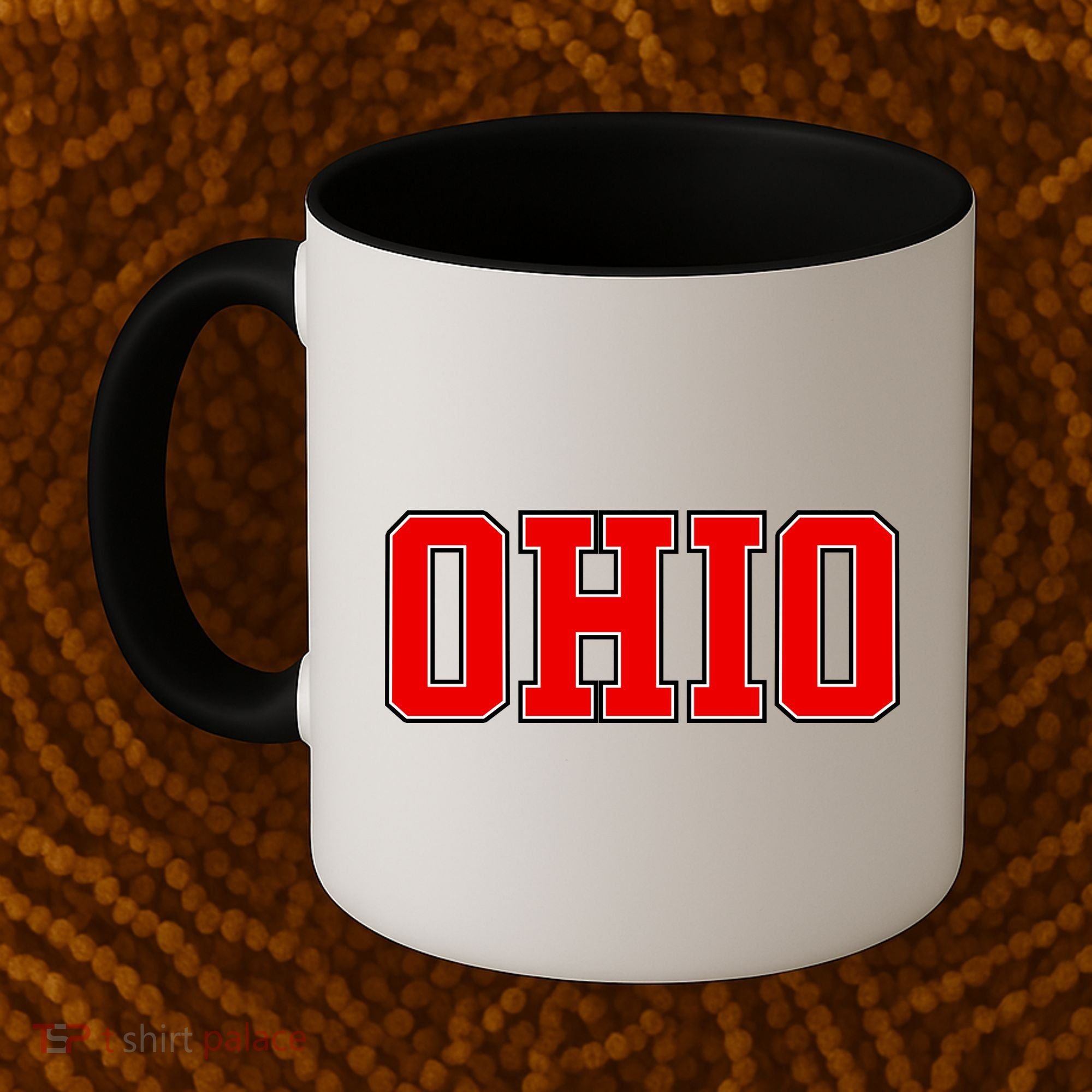 Ohio Jersey Block Logo Coffee Mug