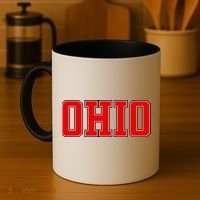 Ohio Jersey Block Logo Coffee Mug thumb 4