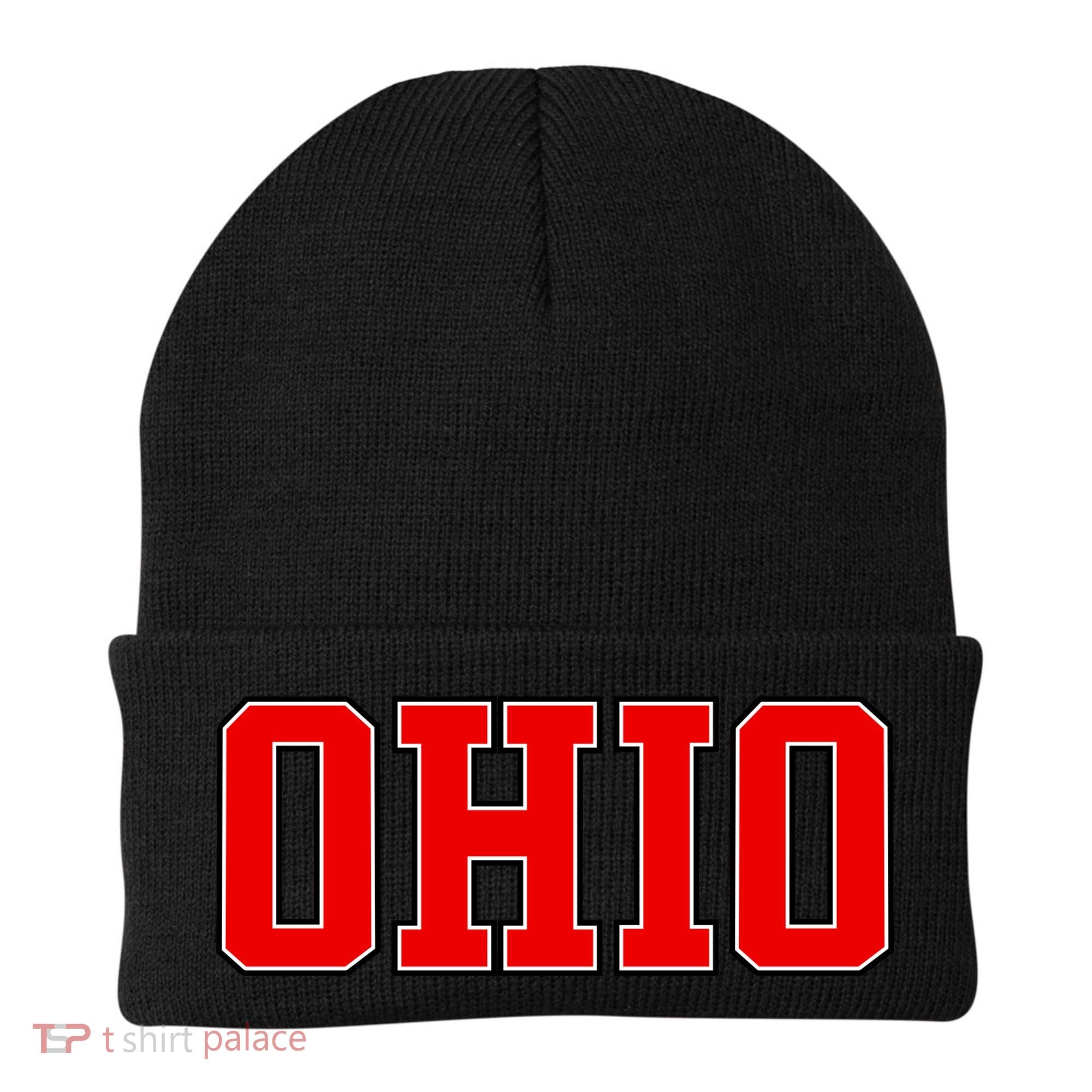 Ohio Jersey Block Logo Beanie