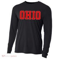Ohio Jersey Block Logo Cooling Performance Long Sleeve Crew thumb 0