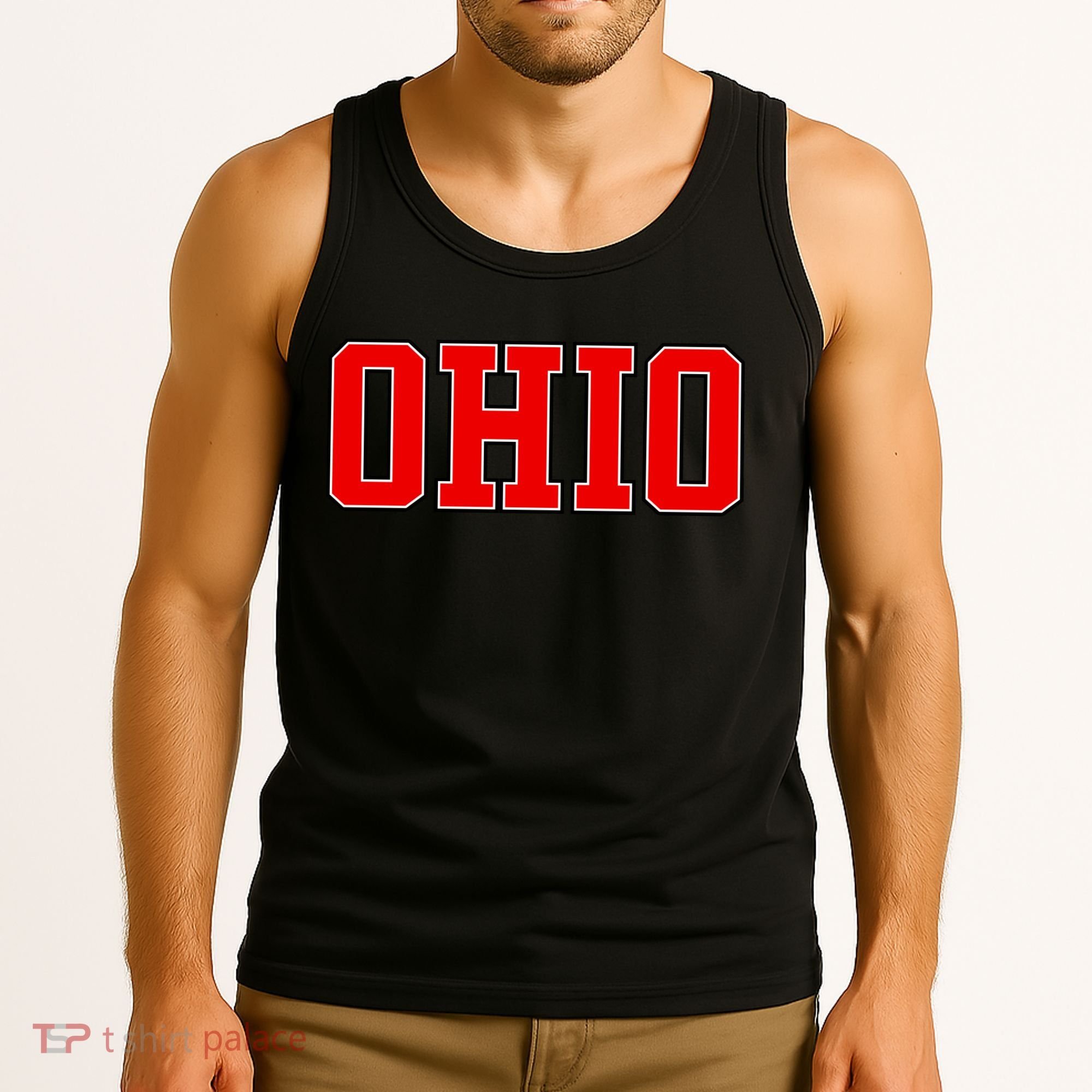 Ohio Jersey Block Logo Tank Top