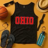 Ohio Jersey Block Logo Tank Top thumb 4