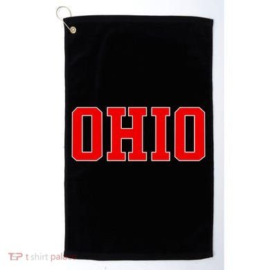 Ohio Jersey Block Logo Golf Towel