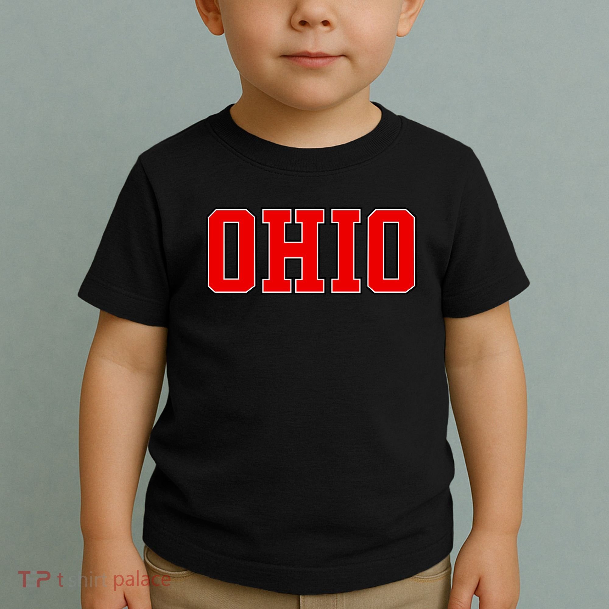 Ohio Jersey Block Logo Toddler T-Shirt