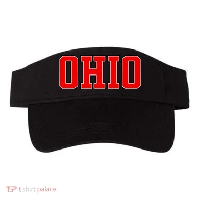Ohio Jersey Block Logo Visor