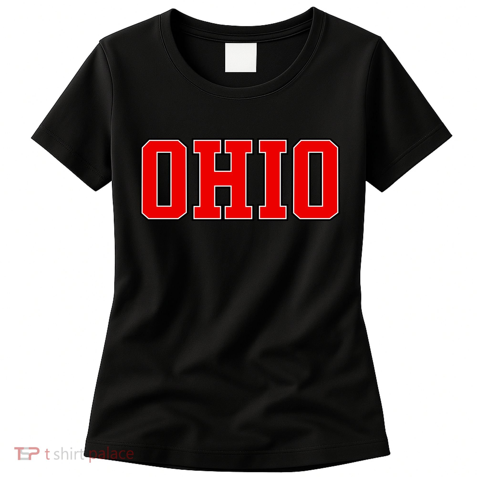 Ohio Jersey Block Logo Women's T-Shirt