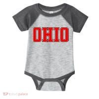 Ohio Jersey Block Logo Infant Baby Jersey Bodysuit thumb 0