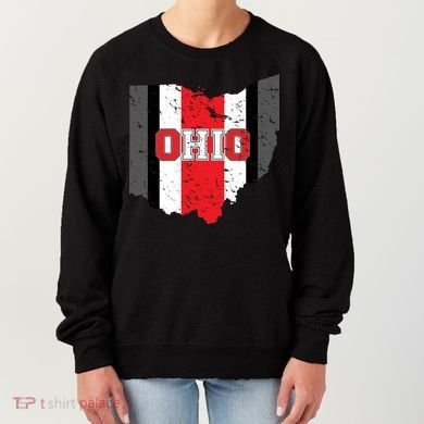 Ohio State Pride Striped Women's Sweatshirt
