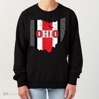 Ohio State Pride Striped Women's Sweatshirt thumb 0