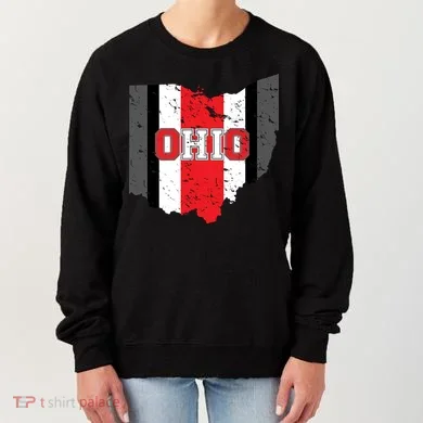 Ohio State Pride Striped Women's Sweatshirt